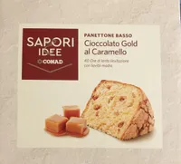 Panettona basso Cioccolato Gold al caramello