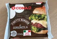 Finette burger al gorgonzola