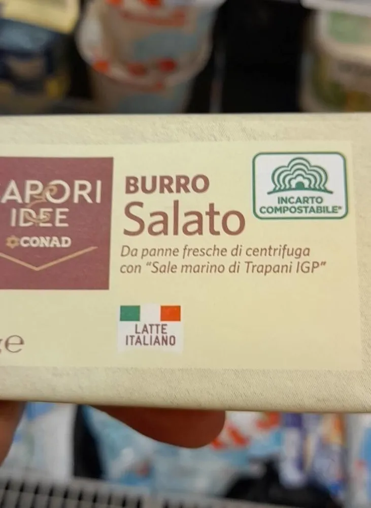 Burro salato