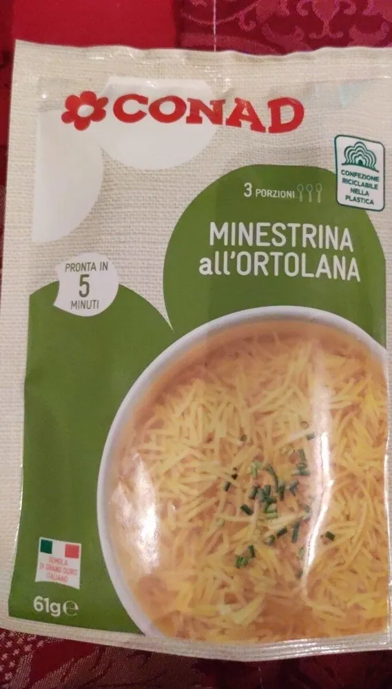 Minestrina all'Ortolana