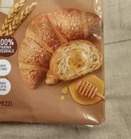 Cornetti integrali farciti al miele