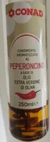 Olio extra vergine di oliva. Aromatizzato al peperoncino.