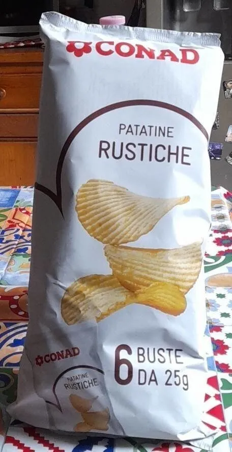 Patatine rustiche