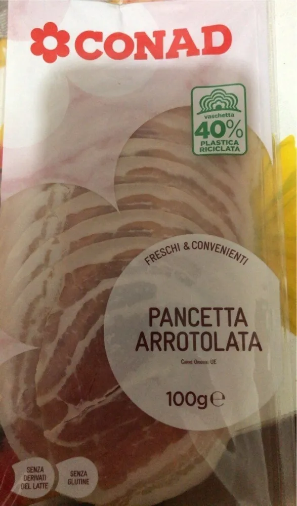 Pancetta arrotolata