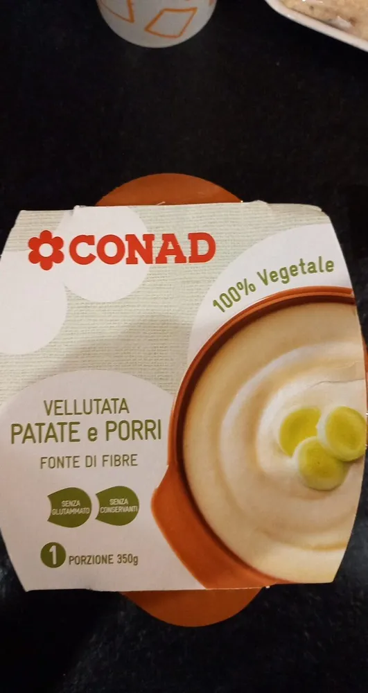 Vellutata patate e porri