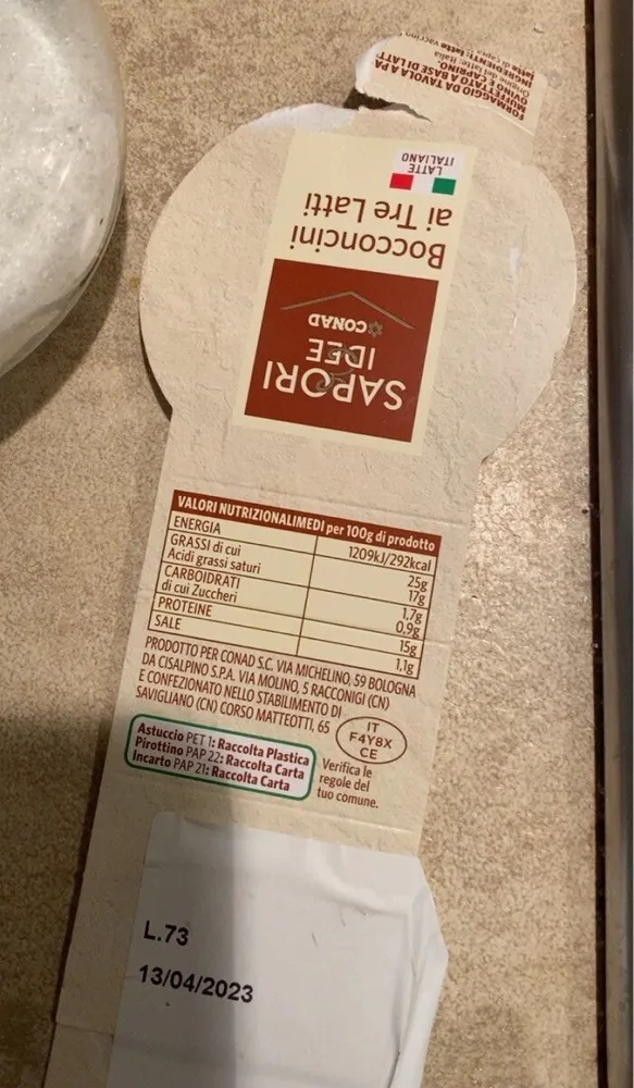 Bocconcini ai tre latti