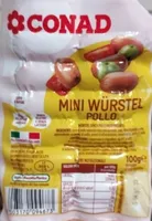 Mini wurstel pollo