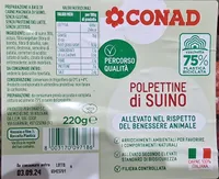 Polpettine di suino