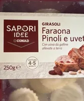 Faraona pinoli e uvetta