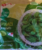 Spinaci in cubetti