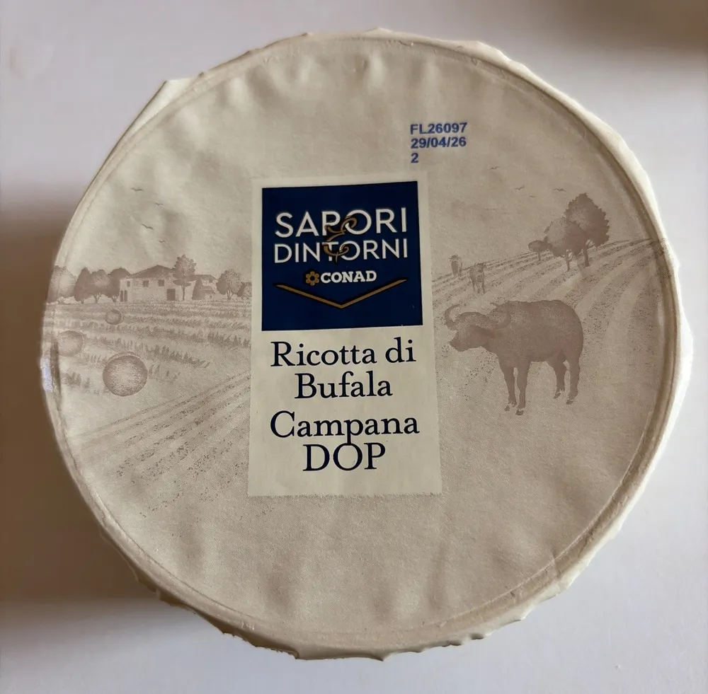Ricotta di bufala campana dop