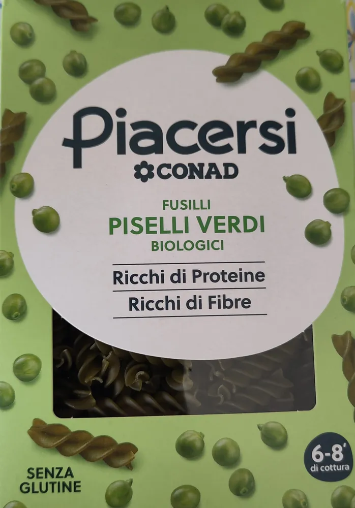 Fusilli Piselli Verdi