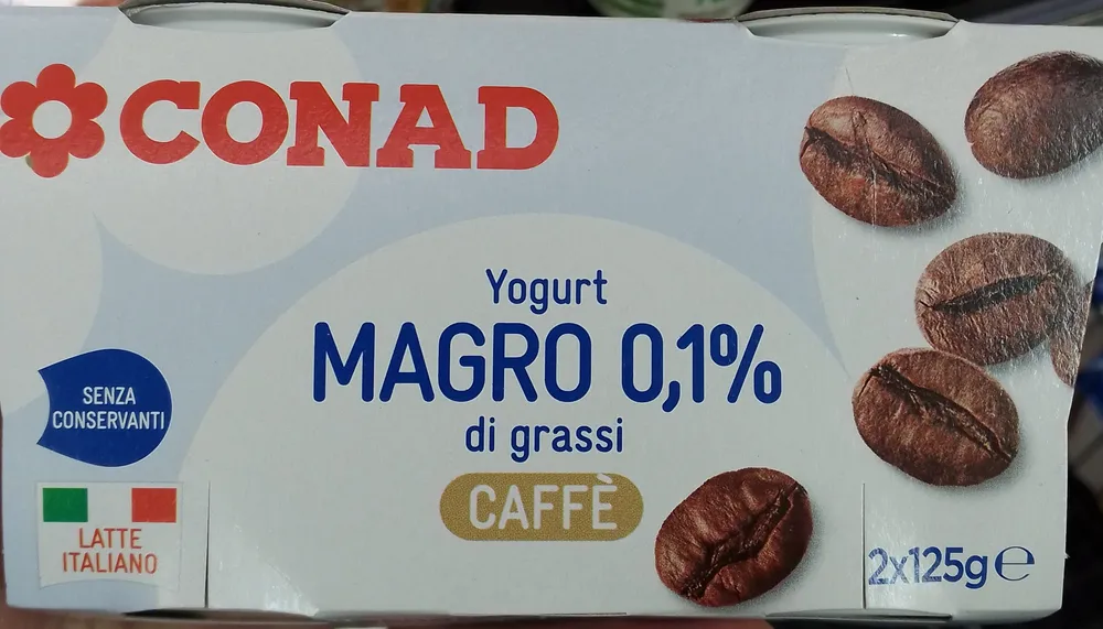 Magro caffè 0,1% conad