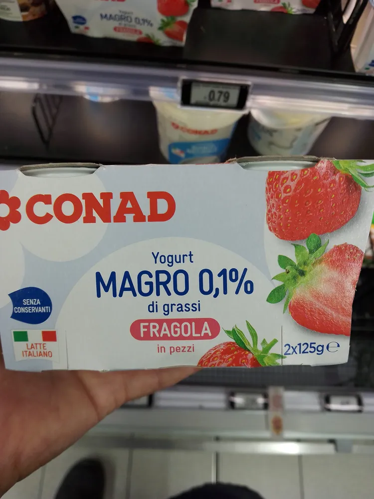 Yogurt magro 0.1 di grassi fragola 🍓