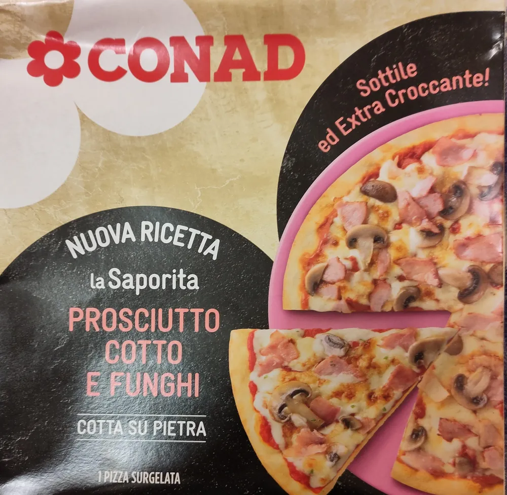 Pizza Prosciutto Cotto E Funghi