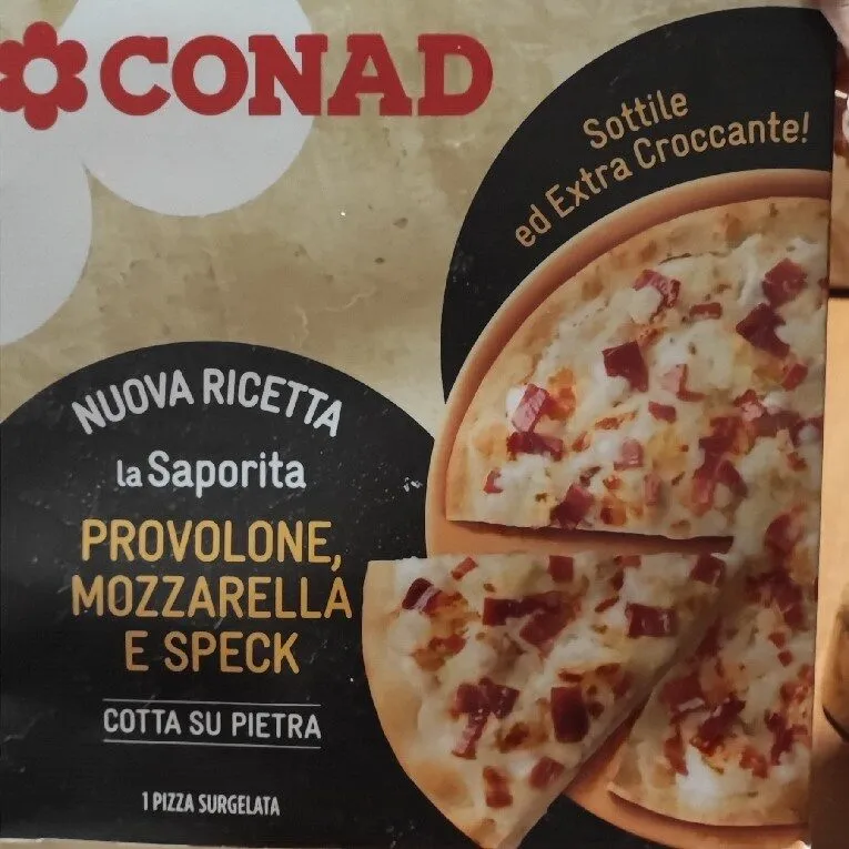 Pizza Surgelata Provolone E Speck