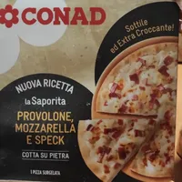 Pizza Surgelata Provolone E Speck