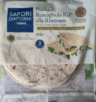 Piadina Romagnola IGP alla Riminese