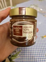 Crema con 50% di nocciole