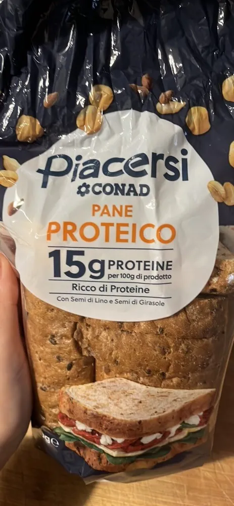 Pane proteico conad