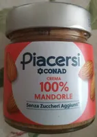 Crema 100% Mandorle Piacersi Conad