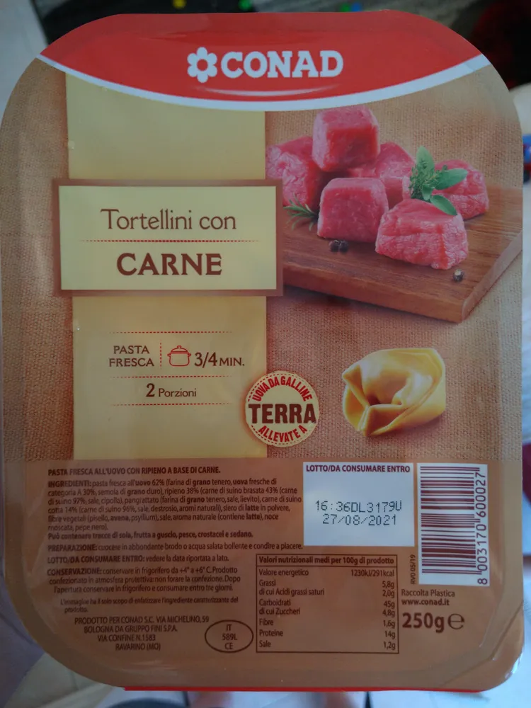 tortellini con carne