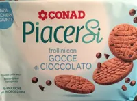 Frollini gocce di cioccolato