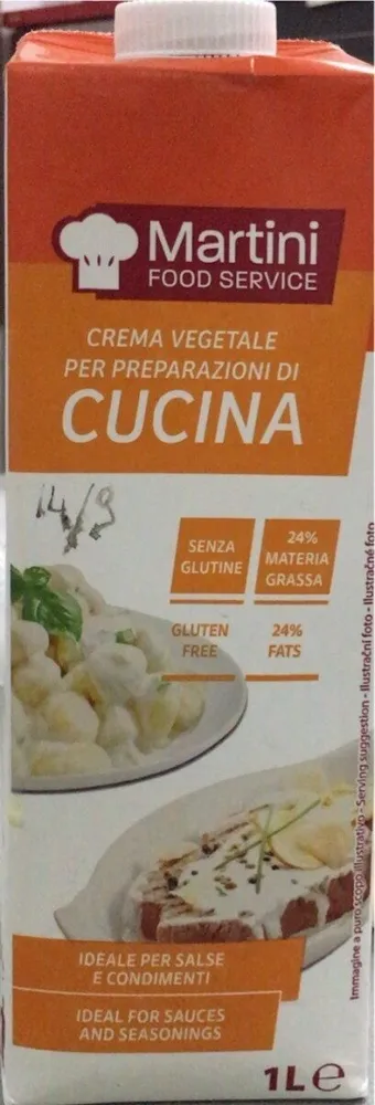 Crema vegetalenoer preparazioni di cucina