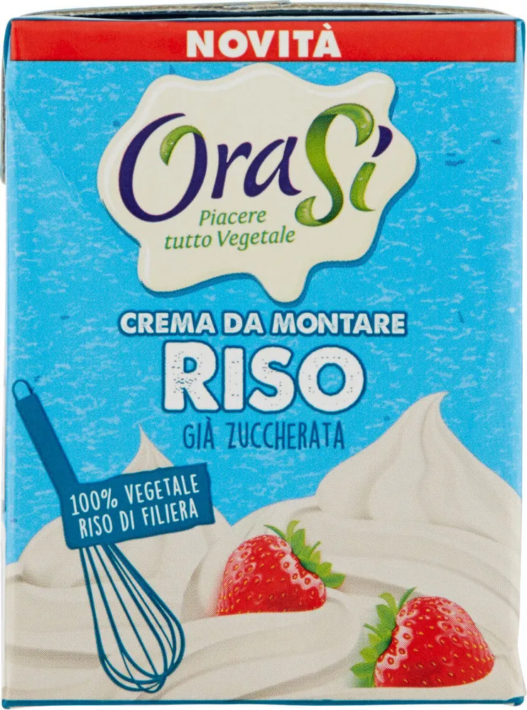 Crema da montare riso già zuccherata
