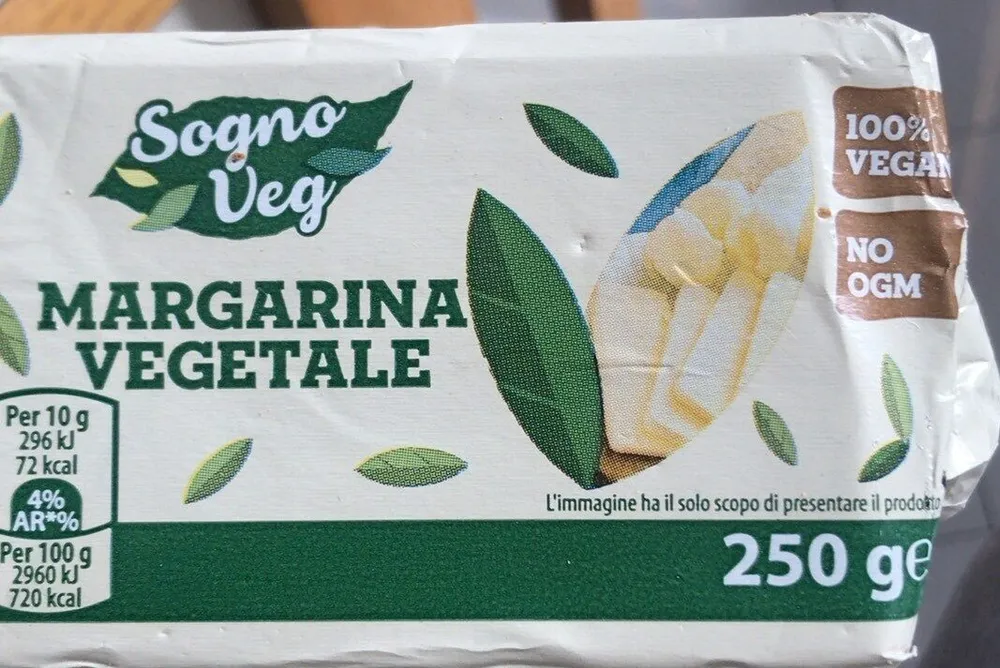 Margarina vegetale