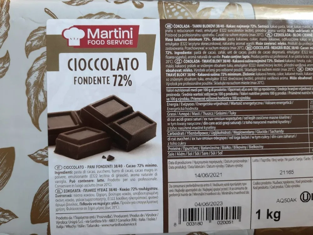 Cioccolato fondente