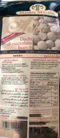 Dischi di cioccolato bianco