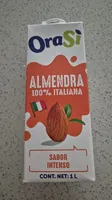Leche de almendras sabor intenso
