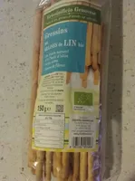 Gressins aux graines de lin