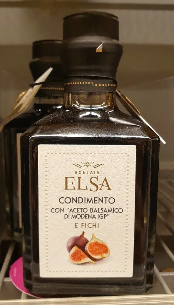 Condimento con "Aceto balsamico di Modena IGP"