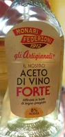 Aceto di vino forte