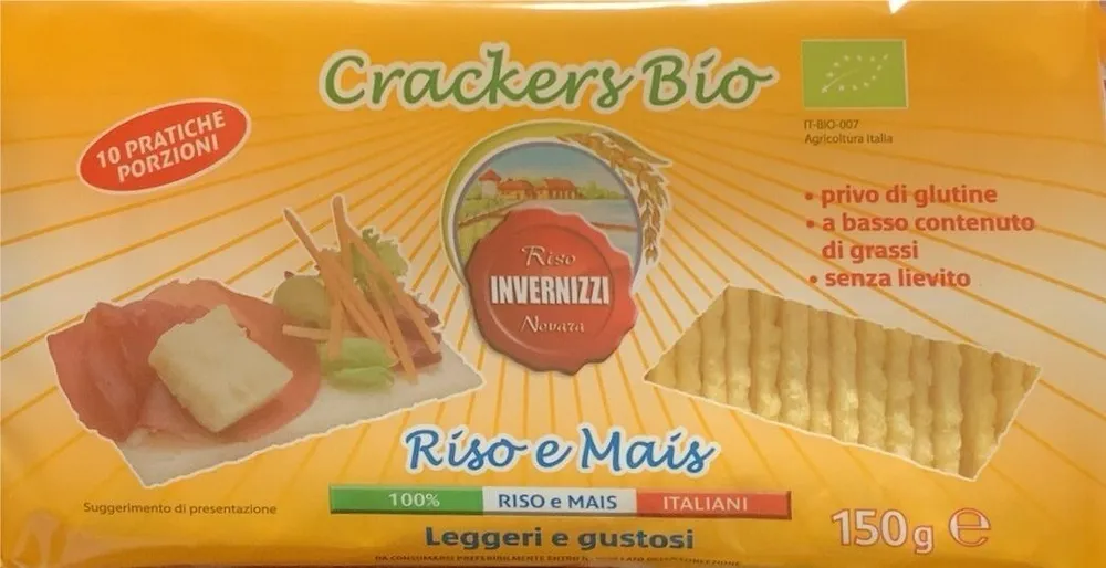Crackers bio riso e mais