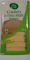 Crackers di riso e mais biologici