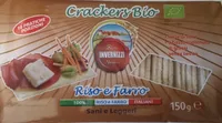 Cracker bio Riso e farro