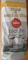 Gallette bio - mais e semi di chia