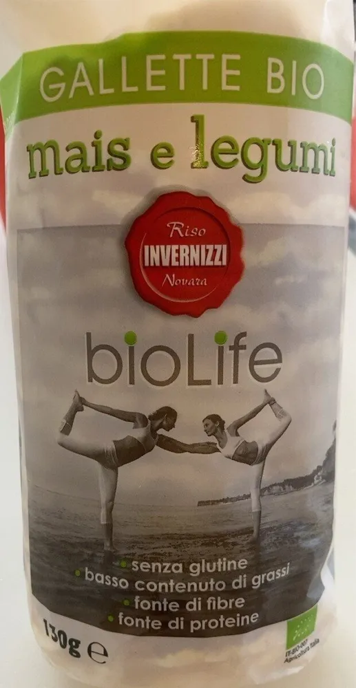 Bio Lufe Gallette Bio Mais e Legumi