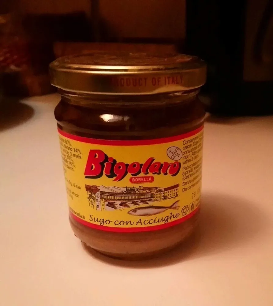 Sugo con acciughe