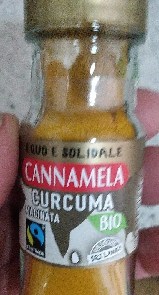 Equo e solidare cannamela curcurma