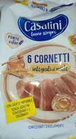 6 cornetti integrali al miele