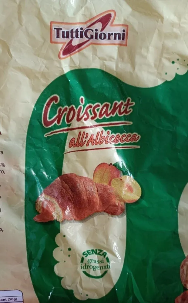 Croissant all'albicocca
