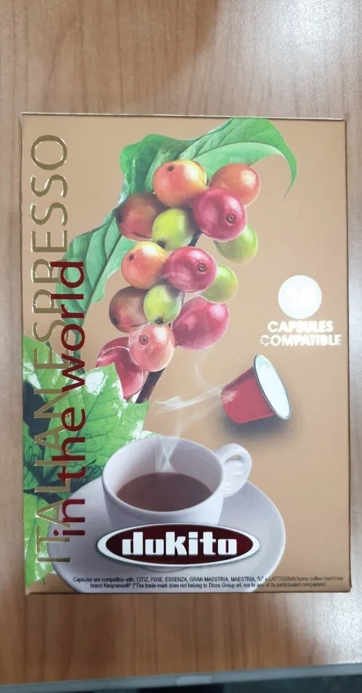 Caffè in capsule Dokito 10 pz