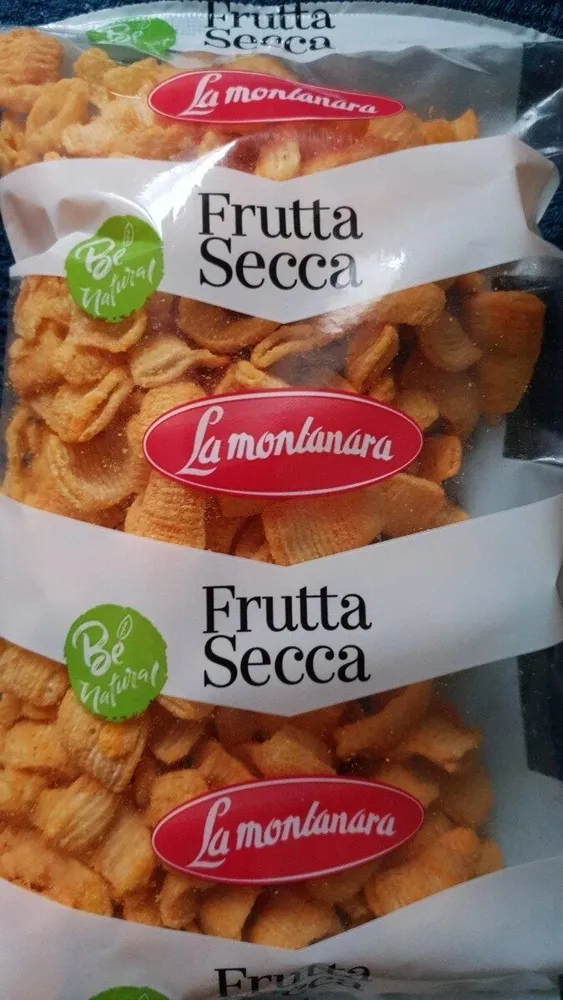 Snack coni di mais 'Frutta secca'