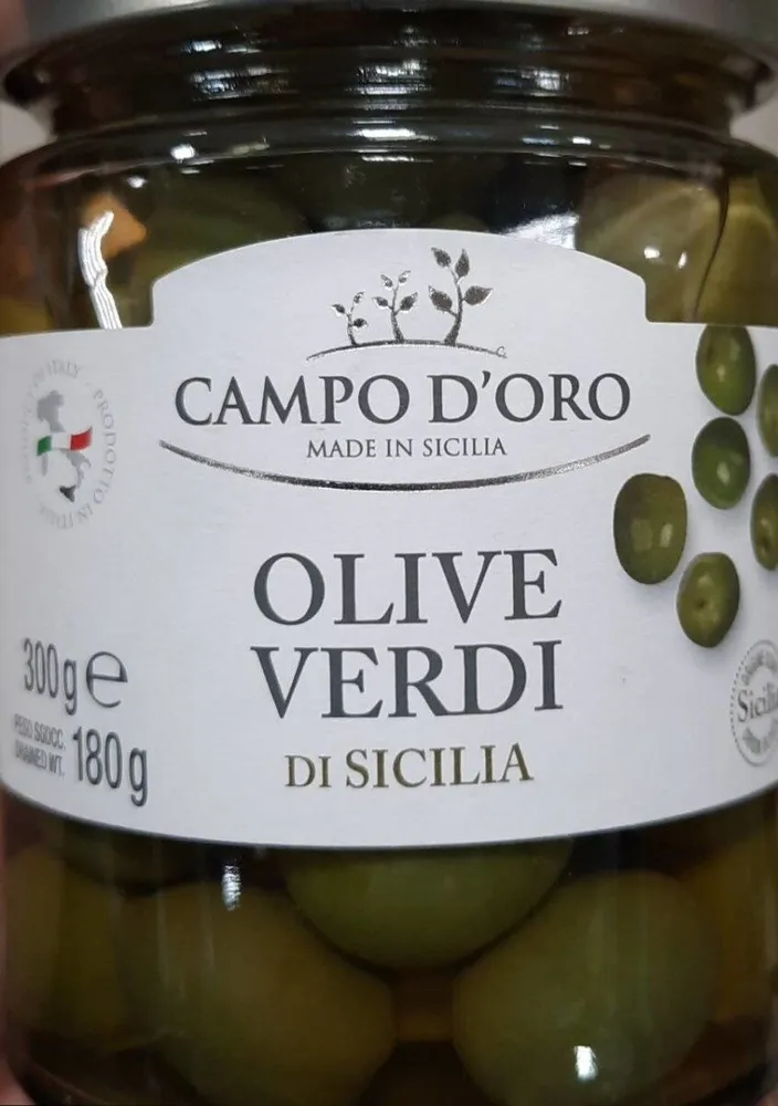 Olive verdi di Sicilia
