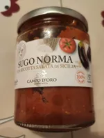 Sugo norma con ricotta salata di sicilia