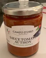 Sauce tomate au thon et fenouil sauvage